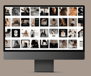 Beyond The Hustle 120 Modern Luxe Instagram Templates: Posts & Stories