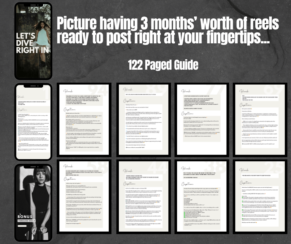 Beyond The Hustle Captivate & Convert: Reels Guide for Digital Marketers