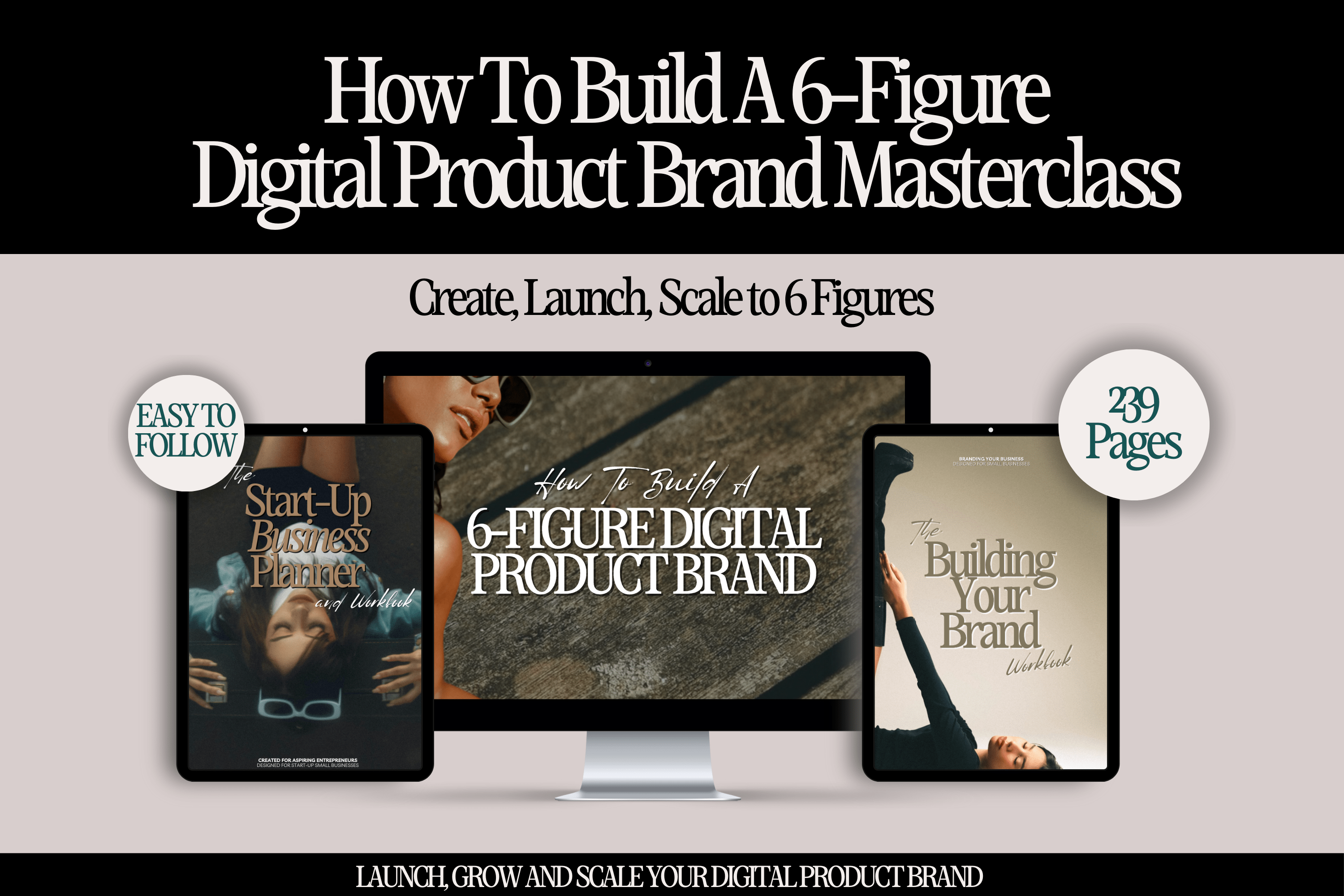 Beyond The Hustle Masterclass Building a 6-Figure Digital Product Brand Masterclass