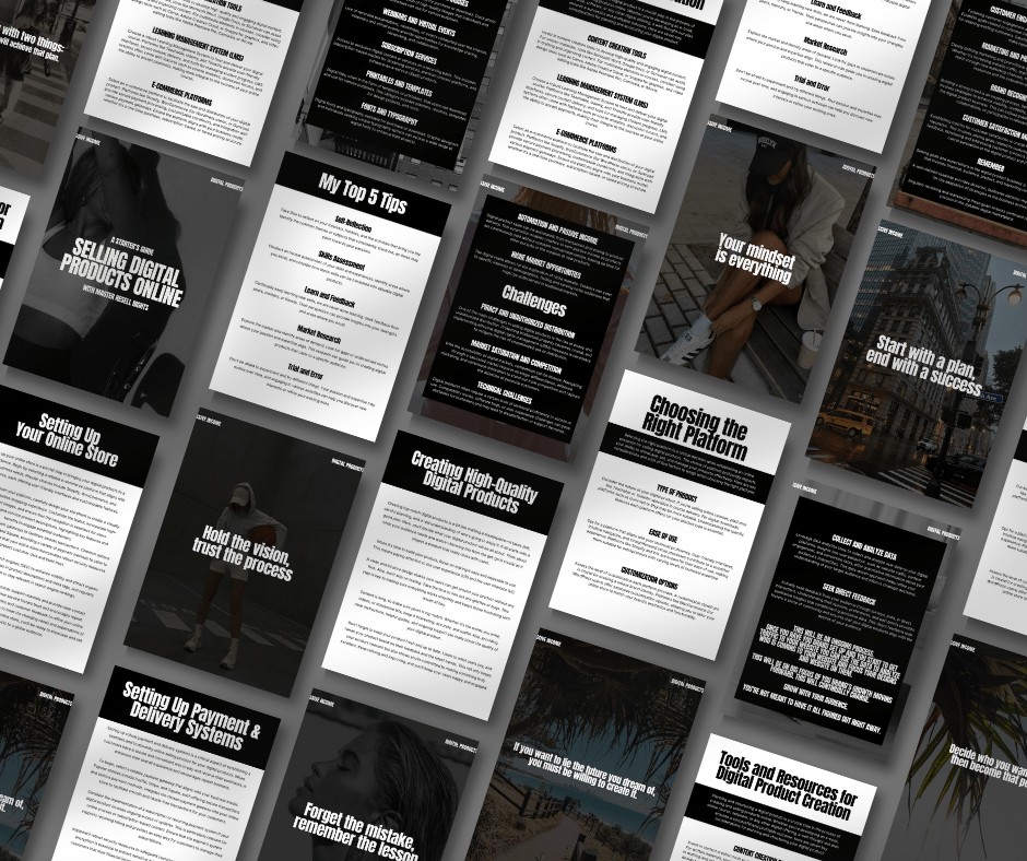 Beyond The Hustle Selling Digital Products Online: A Beginners Guide